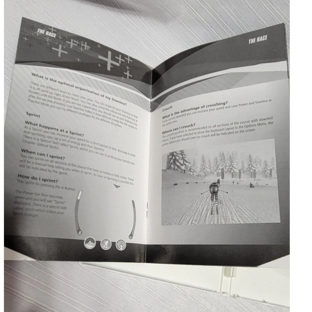 Ski and Shoot Nintendo Wii Game Biathlon Sports Simulation Complete CIB